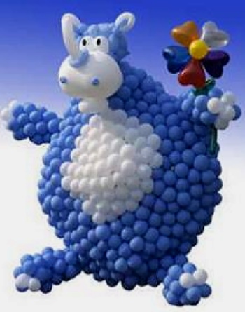 Ballonfiguren, Ballonskulpturen, Ballonobjekte