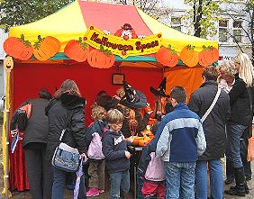 Krbis Schnitzen Erntedankfest