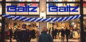 Ballongirlande Geschft Eingang